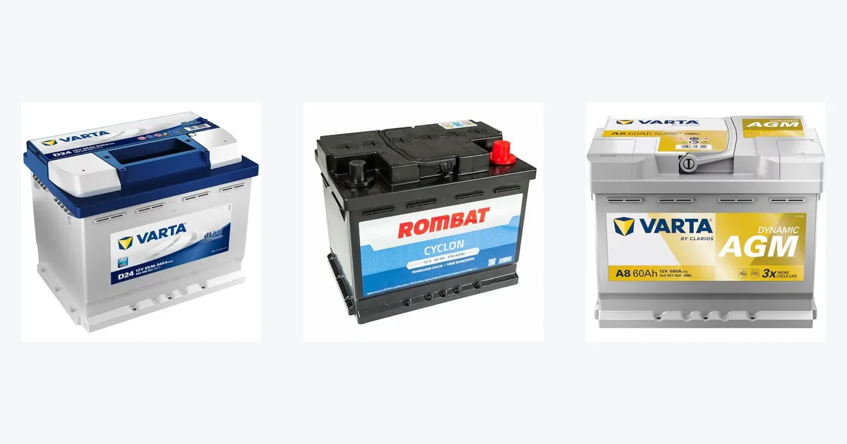 Cum alegi bateria auto: capacitate, tehnologie, format