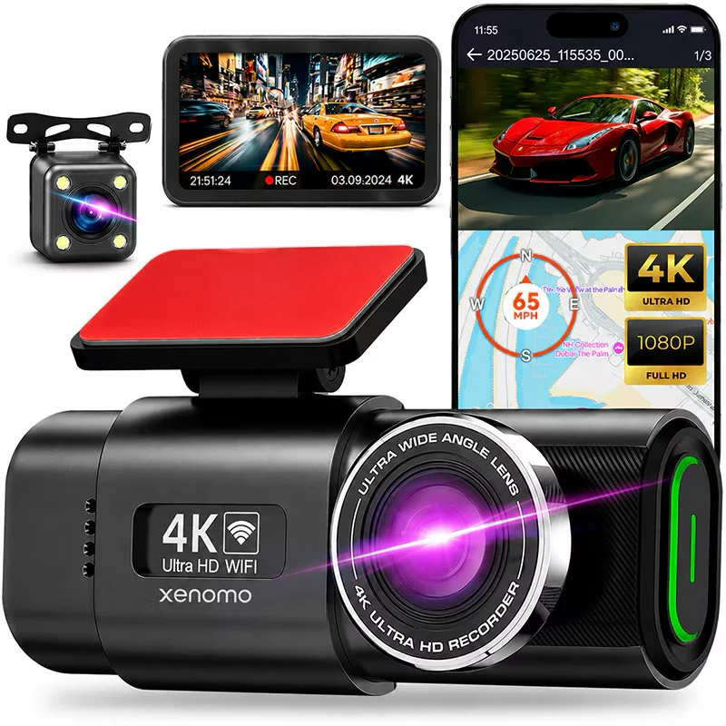 Xenomo ROAD-X, cameră de bord compactă pe 4K față