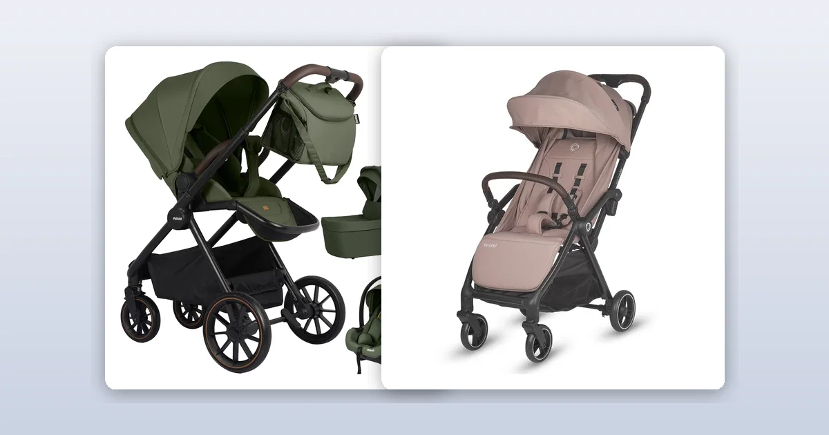Cum alegi căruciorul de bebe: 3-în-1, sport, pliere, greutate