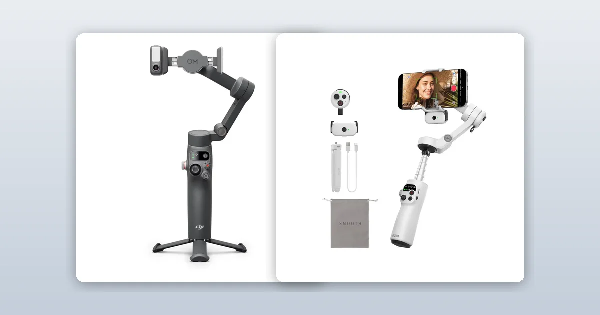 Cum alegi gimbalul: telefon vs cameră, tracking, axe, accesorii