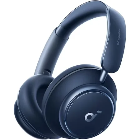 Casti Wireless Over-Ear Anker Soundcore Space Q45, Adaptive Active Noise Cancelling, LDCA Hi-Res, Bluetooth 5.3,…