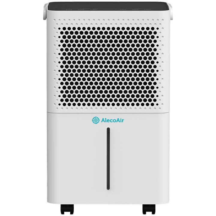 Dezumidificator AlecoAir D12Junior, 12 l/24h, 80 cm/h, Uscare Rufe, Higrostat, Temporizator, Alb