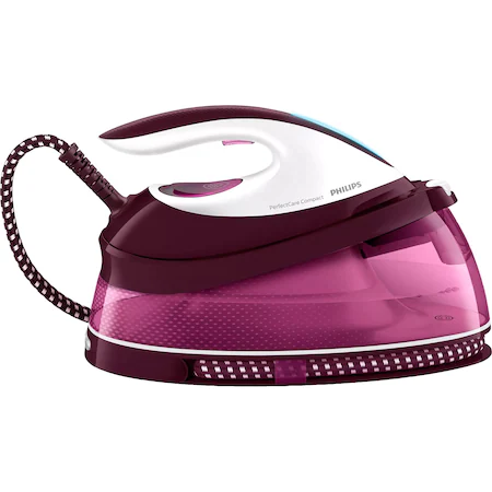 Statie de calcat cu abur Philips PerfectCare Compact GC7842/40, 2400W, 6.5 bari,jet de abur continuu 120 g/min,…