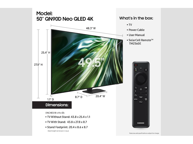 Samsung Neo QLED 55 QN90D