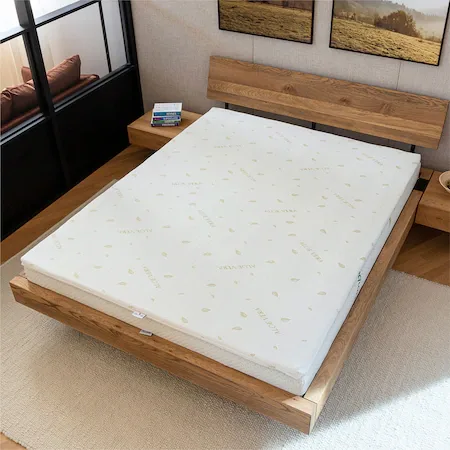 Topper Best Sleep H7 profilat, husă Aloe Vera, 160×200